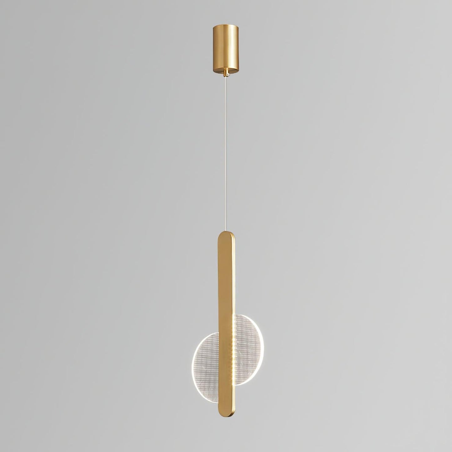 Loomis Pendant Lamp Model B Dia 7.9″ x H 16.5″ / Dia 20cm x H 42cm / Brass / Three-color changing light Pendant light