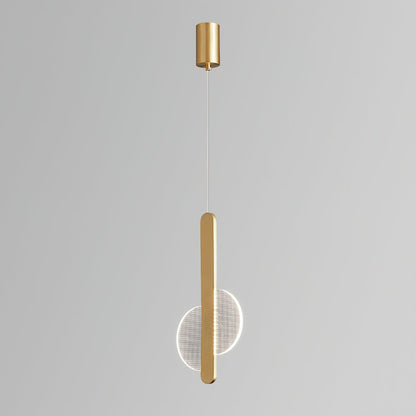 Loomis Pendant Lamp Model B Dia 7.9″ x H 16.5″ / Dia 20cm x H 42cm / Brass / Three-color changing light Pendant light