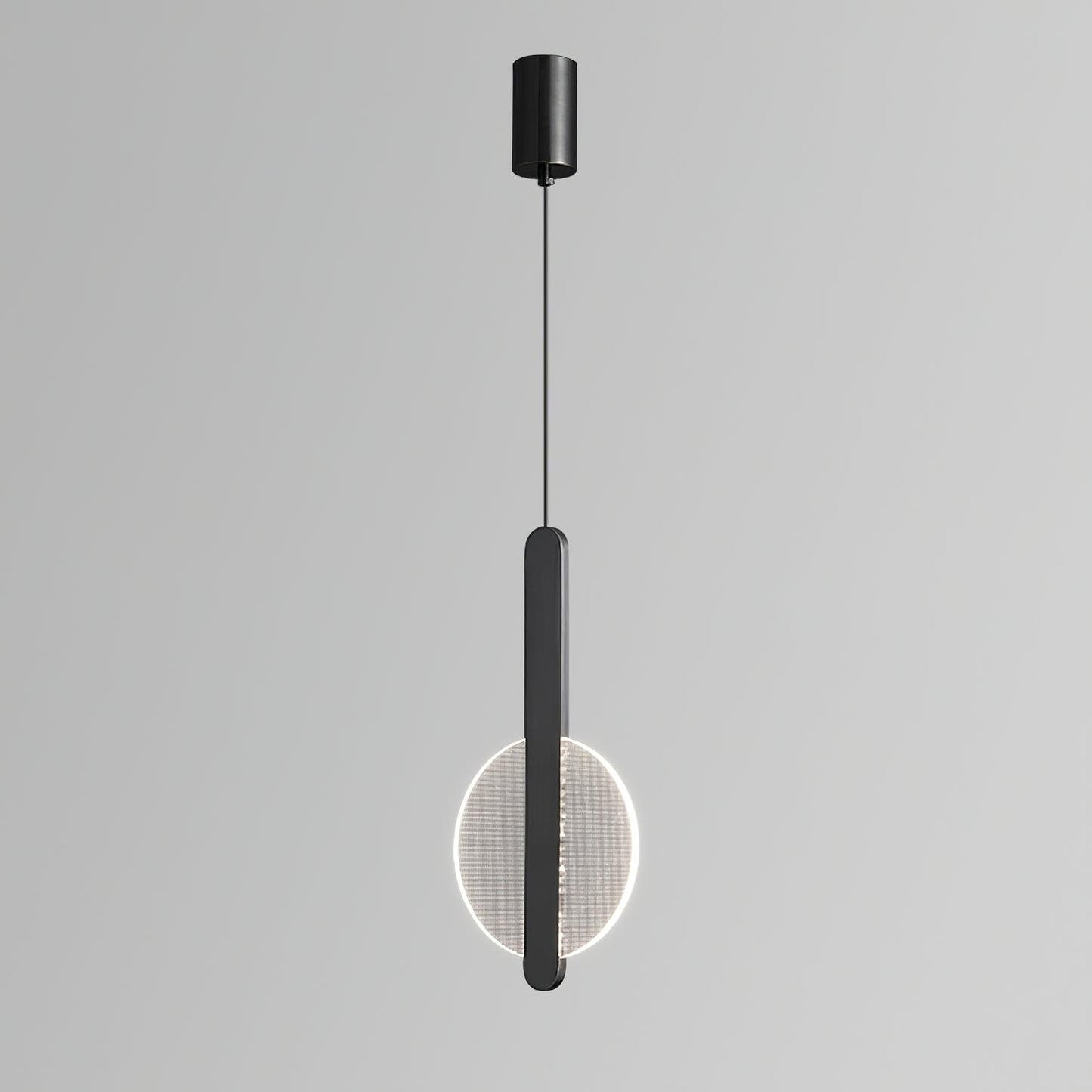 Loomis Pendant Lamp Model A Dia 7.9″ x H 16.5″ / Dia 20cm x H 42cm / Black / Three-color changing light Pendant light