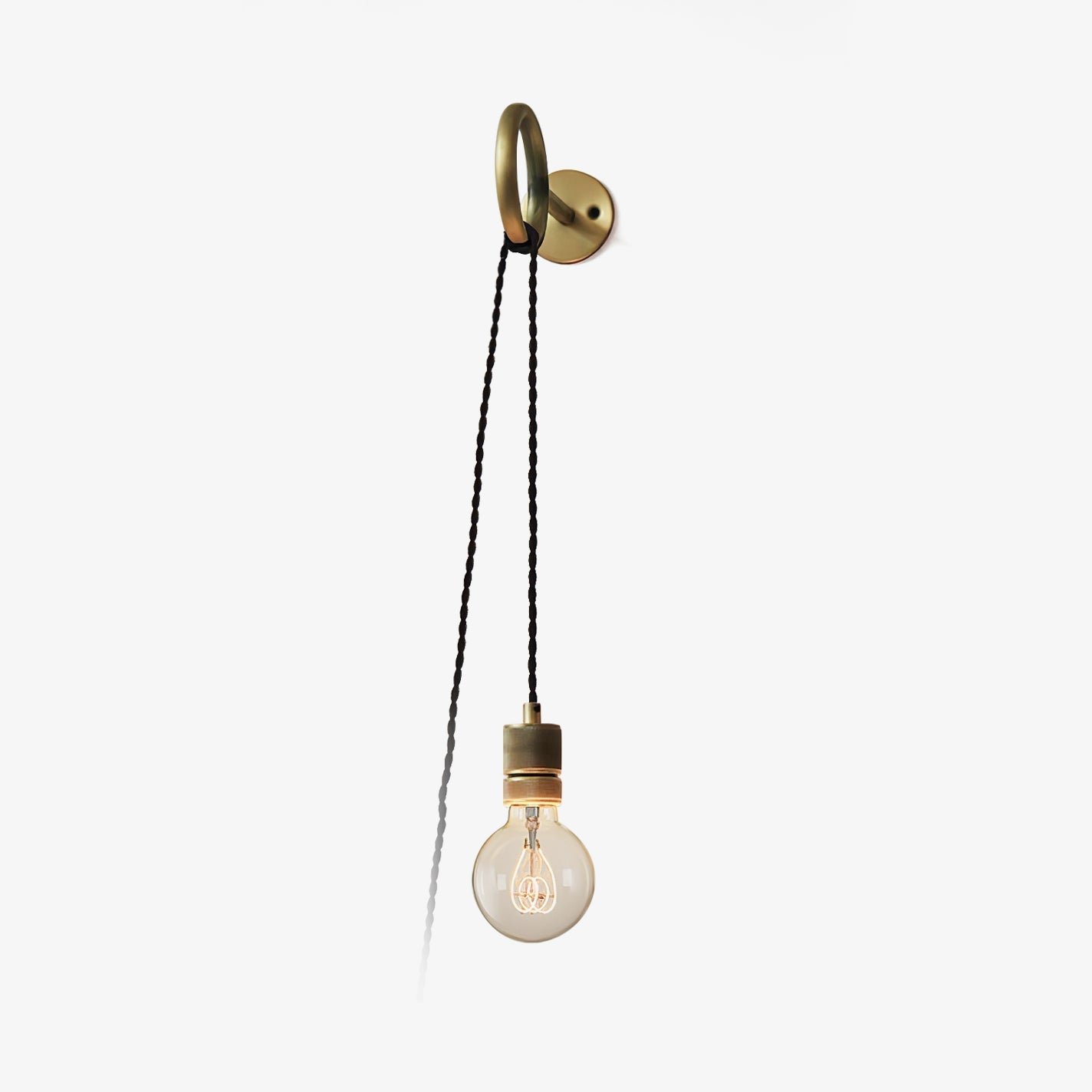 Loop Minimalist Wall Light With Wall Socket Wall lamp