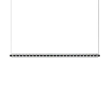 Loop Pendant lamp L 59’’ x H 59’’ / L 150cm x H 150cm / Black & Clear / Warm Light Pendant light