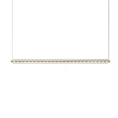 Loop Pendant lamp L 59’’ x H 59’’ / L 150cm x H 150cm / Gold & Clear / Warm Light Pendant light