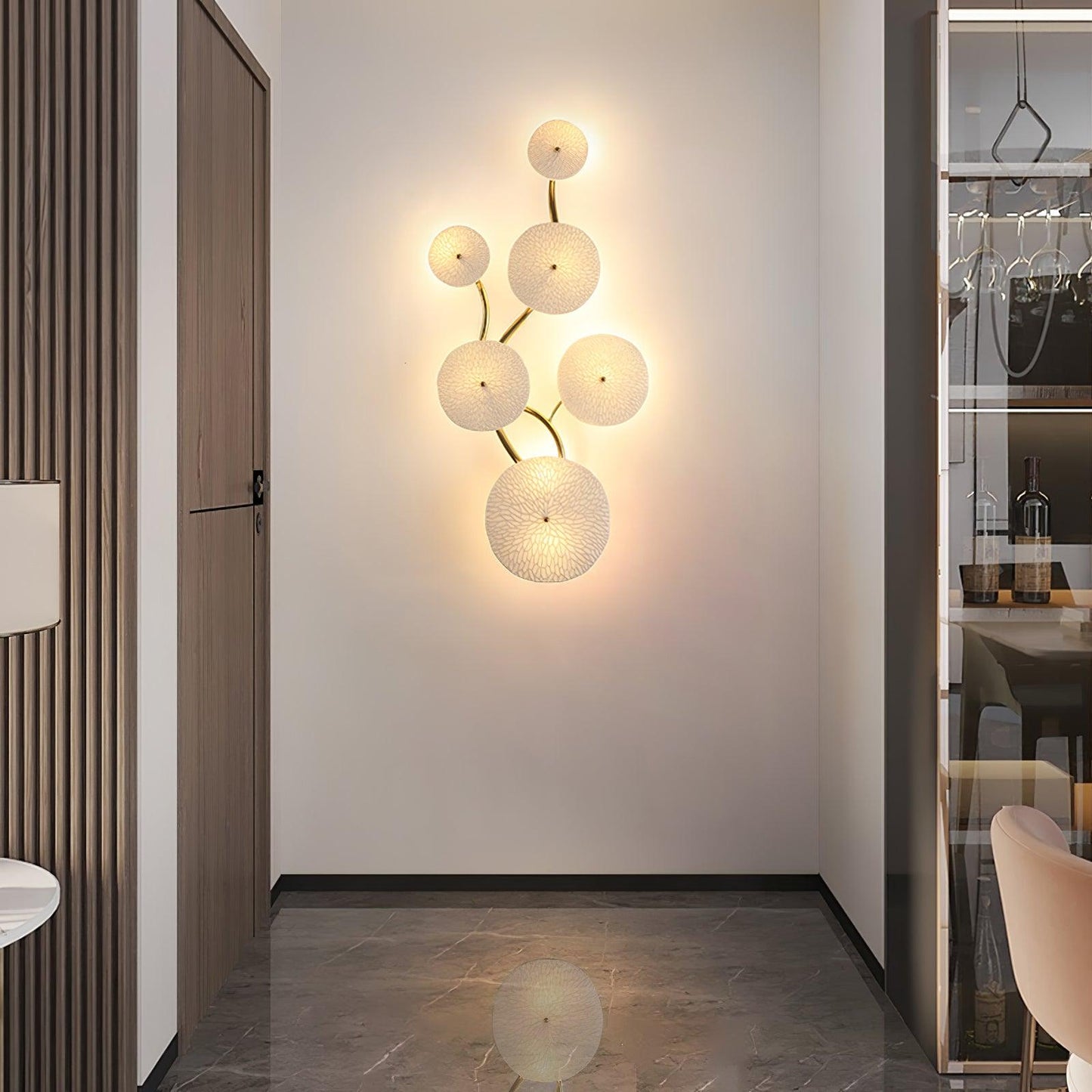 Lotus Petal Wall Lamp Wall lamp