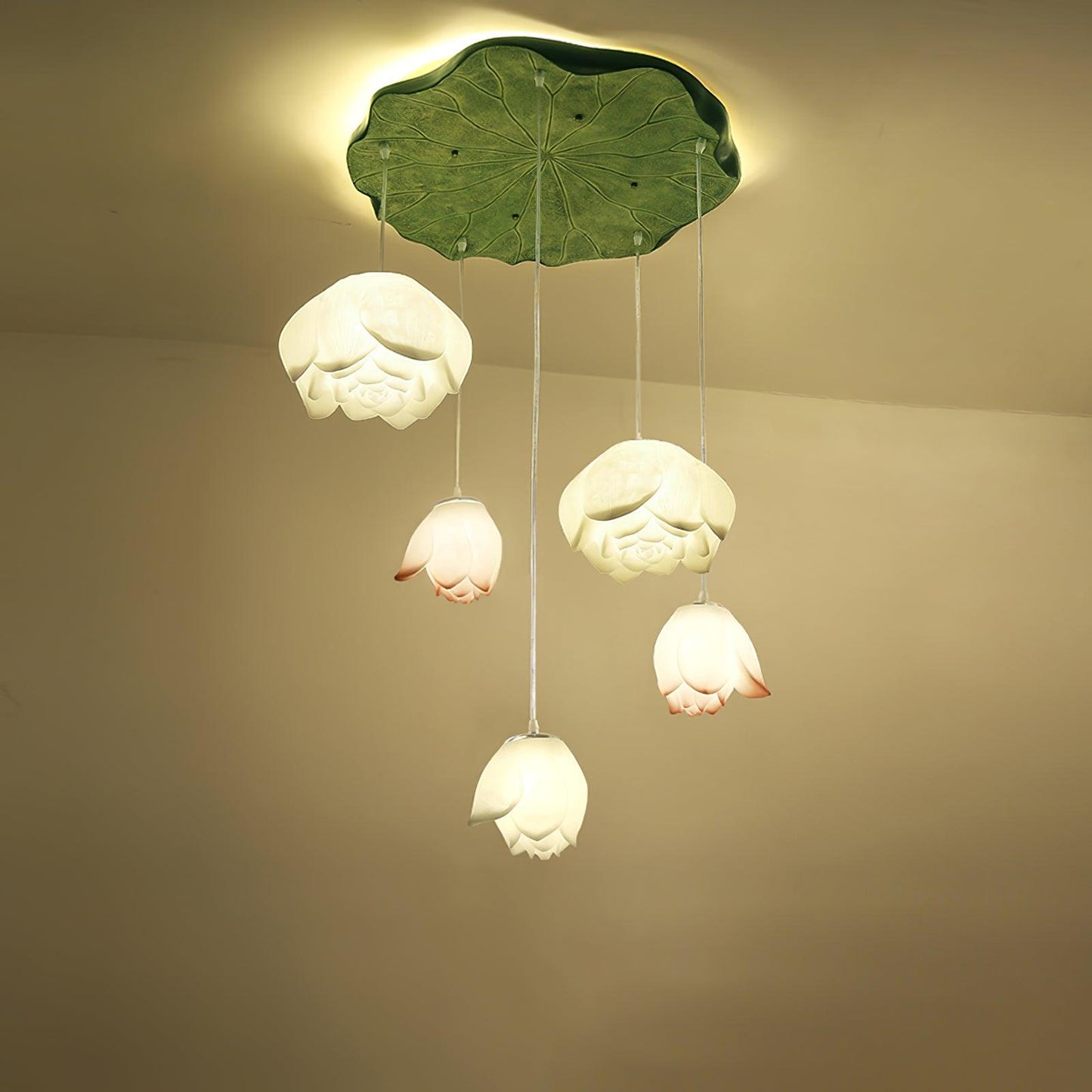 Lotus Chandelier 5 Head ? 23.6″/ Dia 67cm Chandelier