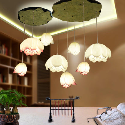 Lotus Chandelier Chandelier