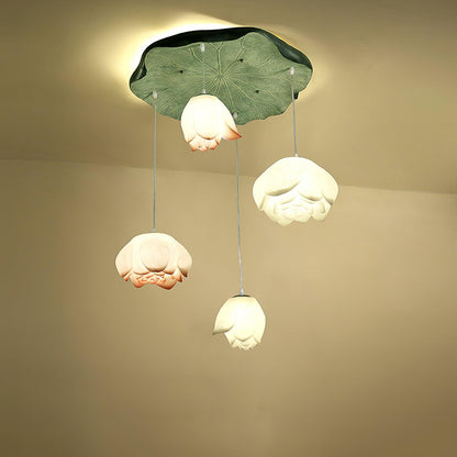 Lotus Chandelier 4 Head Model B ? 22″/ Dia 56cm Chandelier
