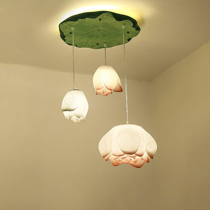 Lotus Chandelier 3 Head ? 18.5″/ Dia 47cm Chandelier