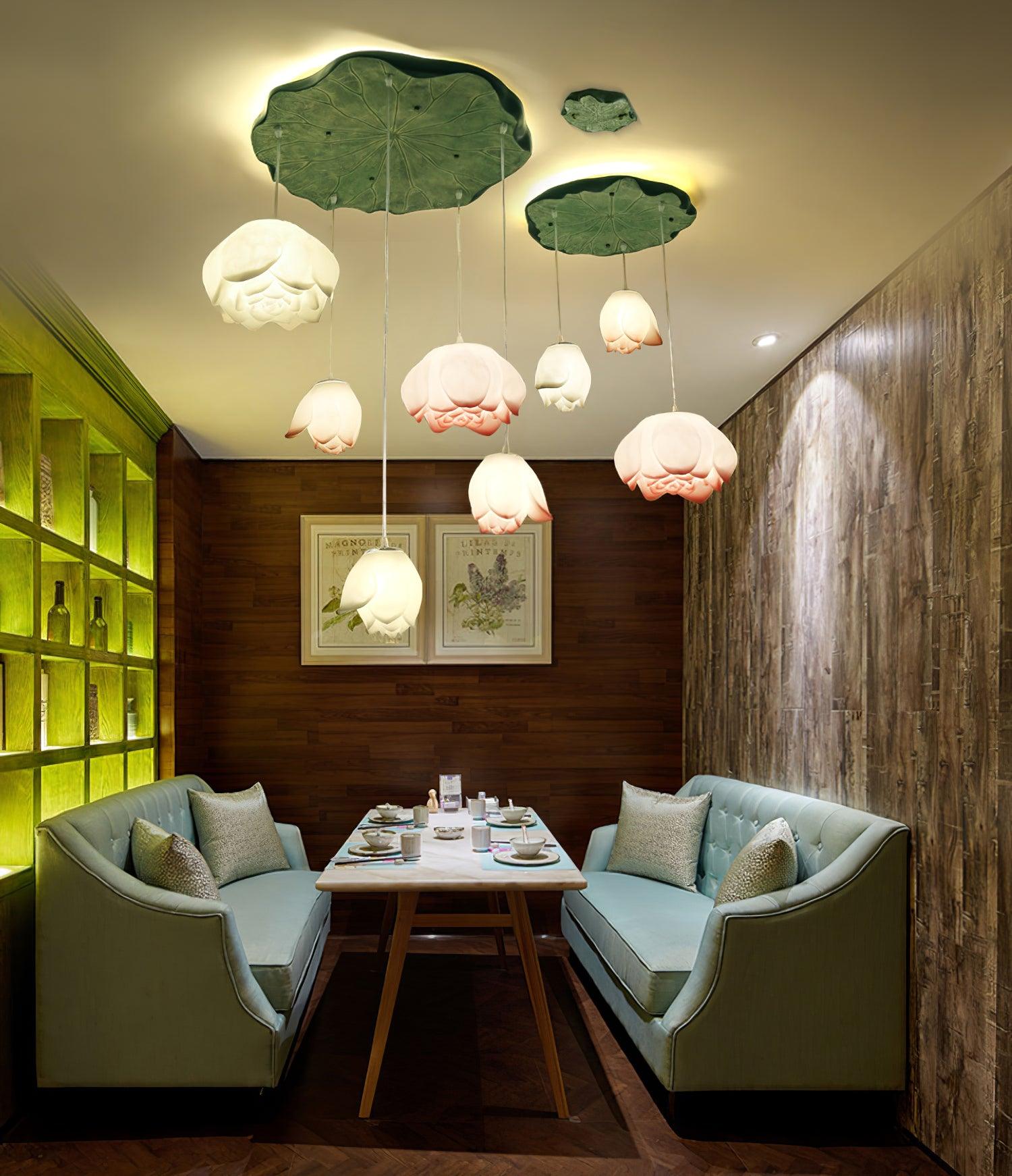 Lotus Chandelier Chandelier