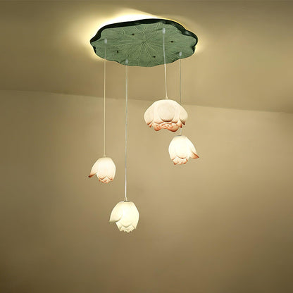 Lotus Chandelier 4 Head Model A ? 22″/ Dia 56cm Chandelier