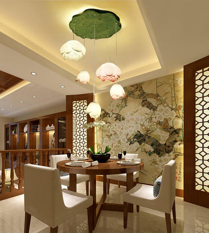 Lotus Chandelier Chandelier