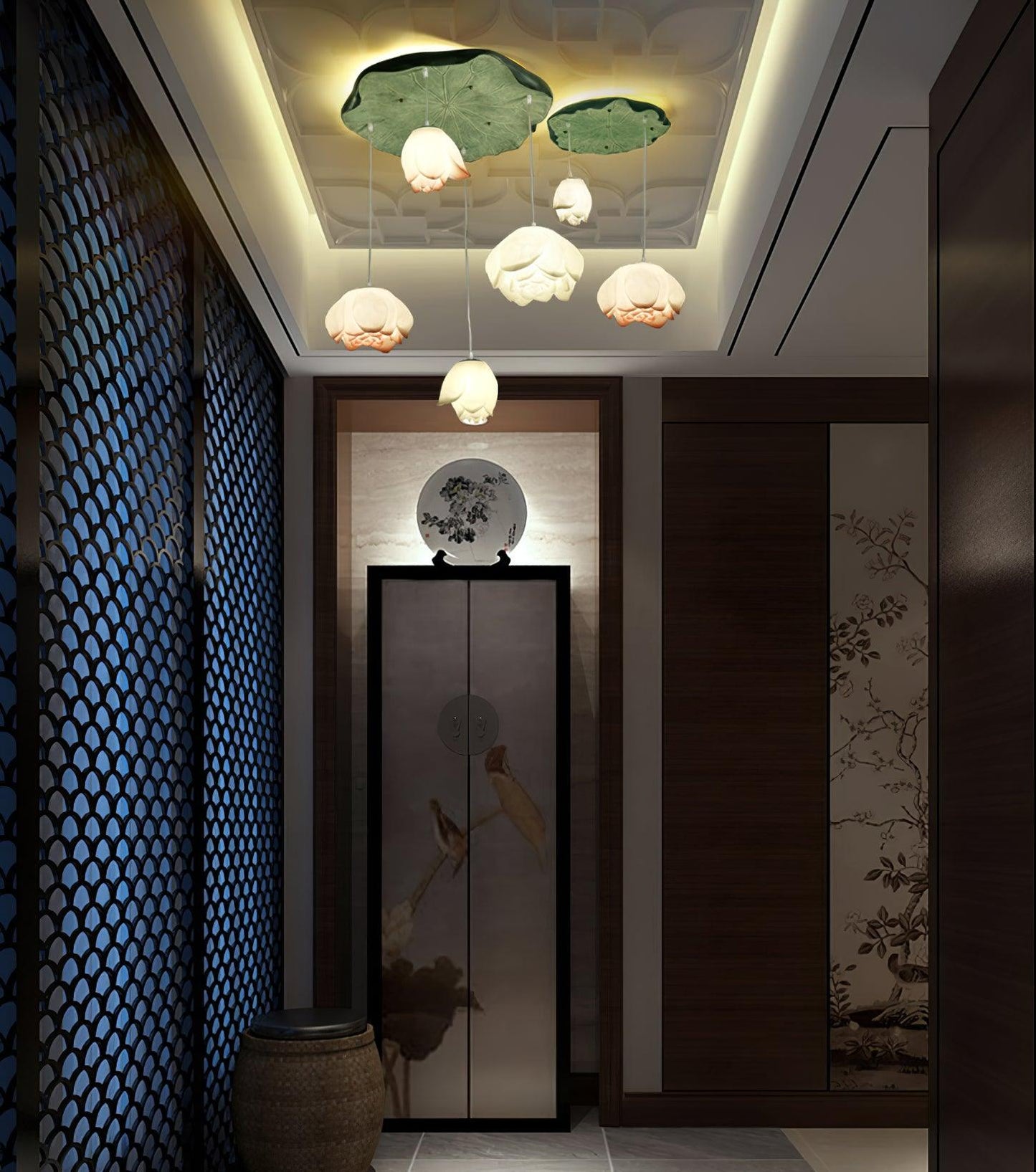 Lotus Chandelier Chandelier