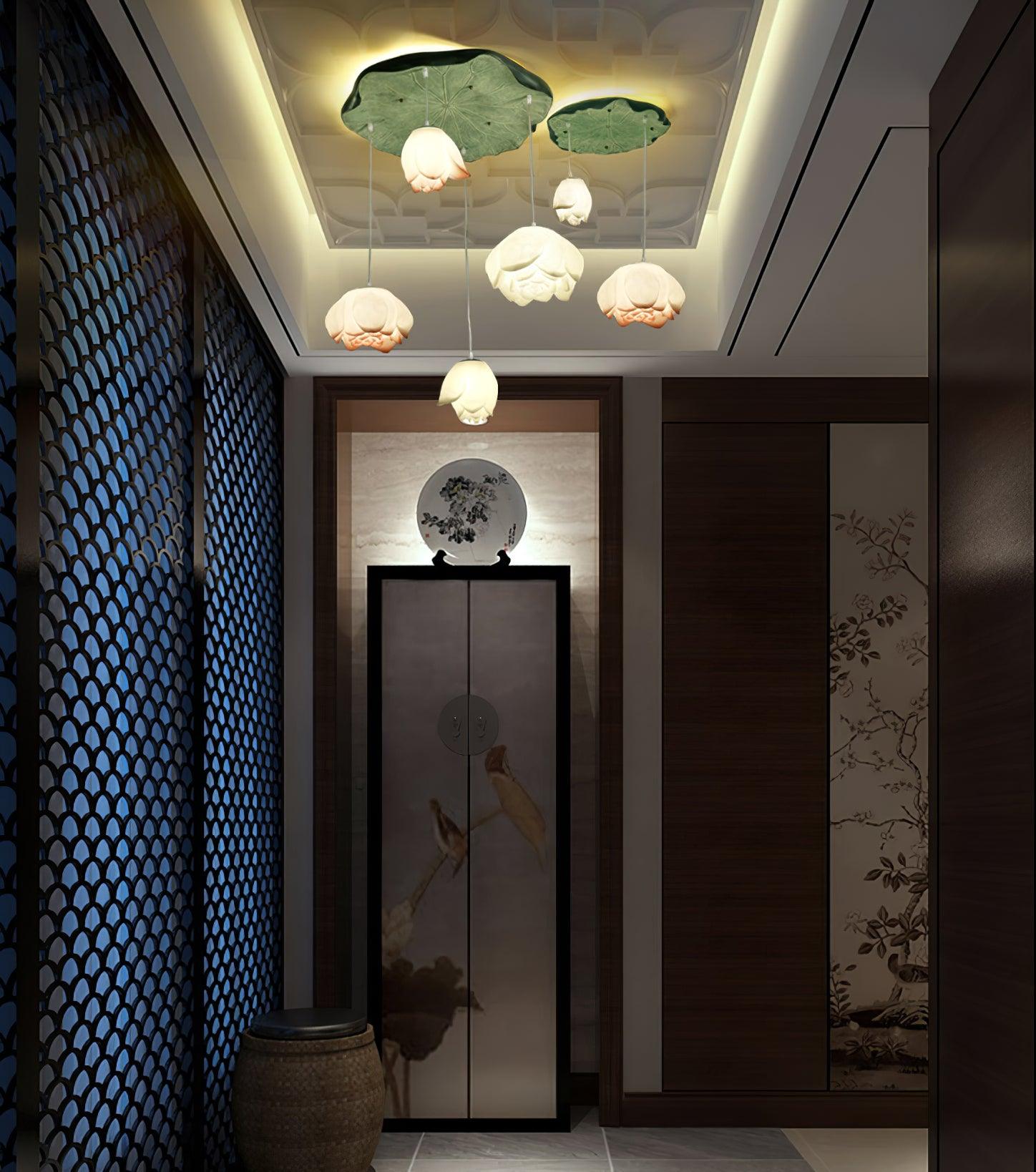 Lotus Chandelier Chandelier