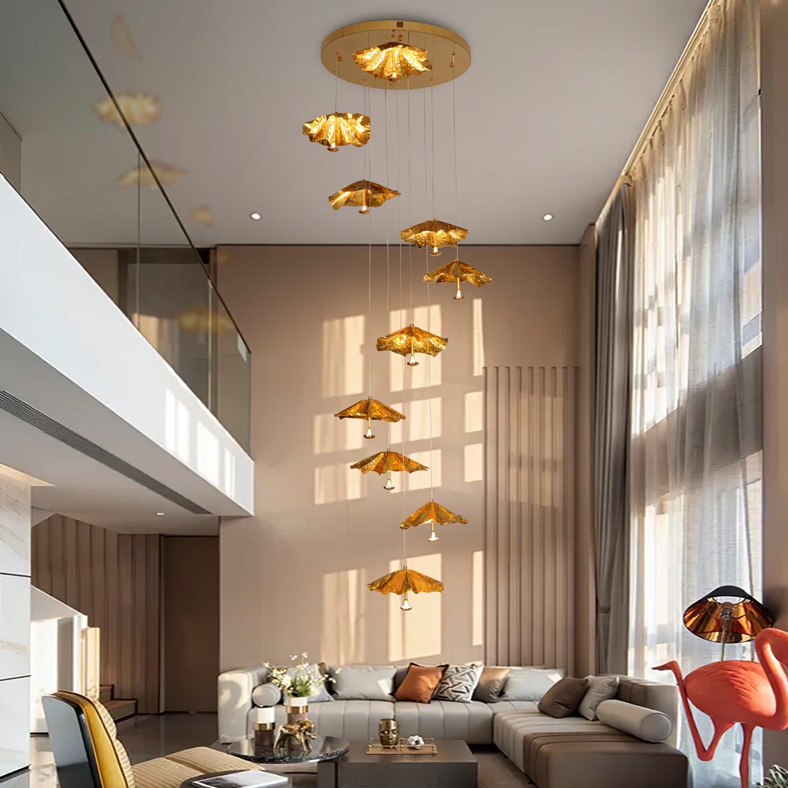 Livra Leaf Chandelier Chandelier