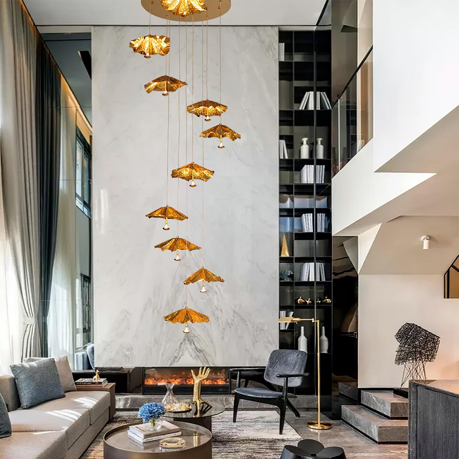 Livra Leaf Chandelier Chandelier