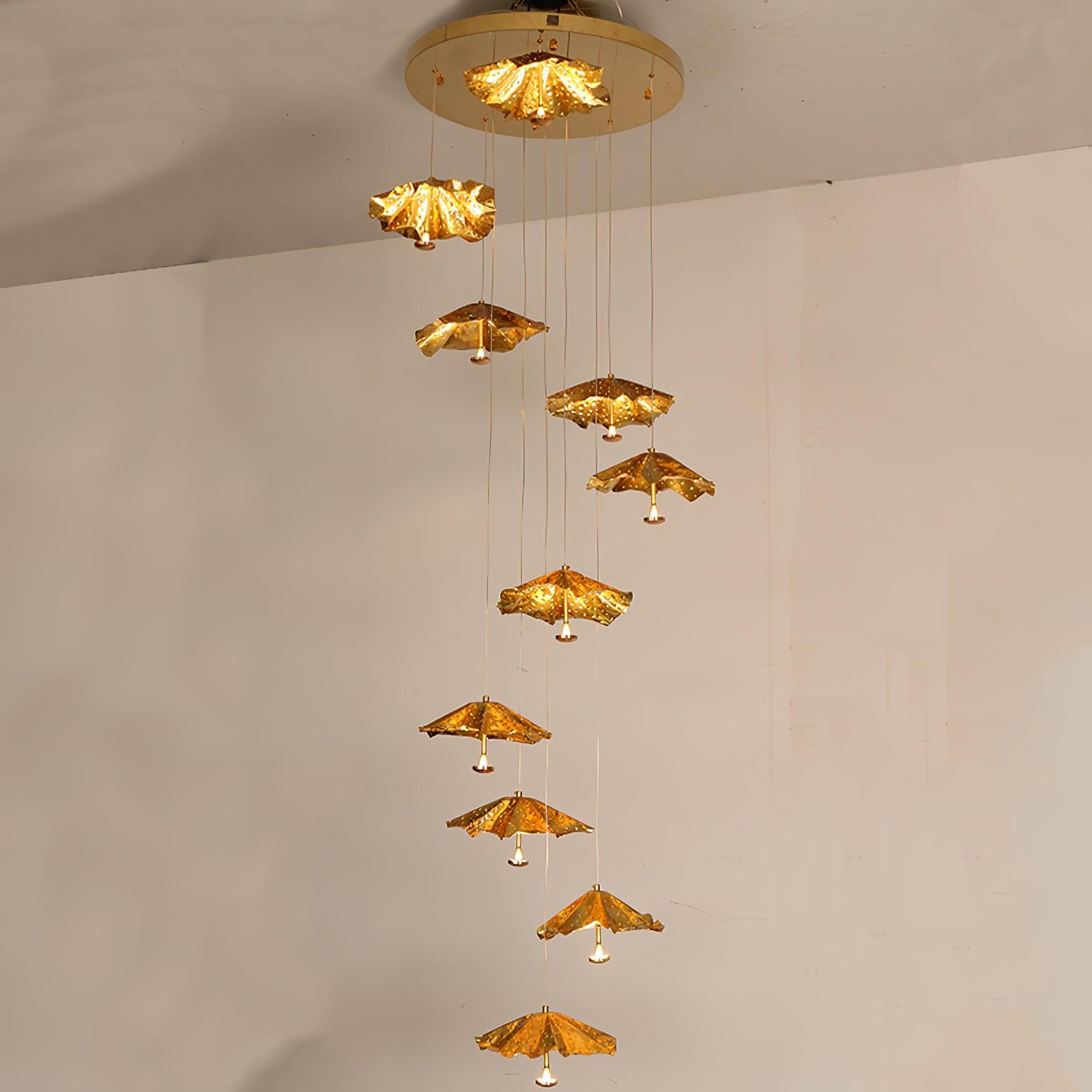Livra Leaf Chandelier Chandelier