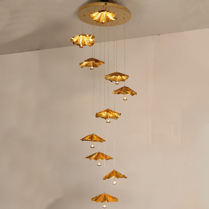 Livra Leaf Chandelier Chandelier