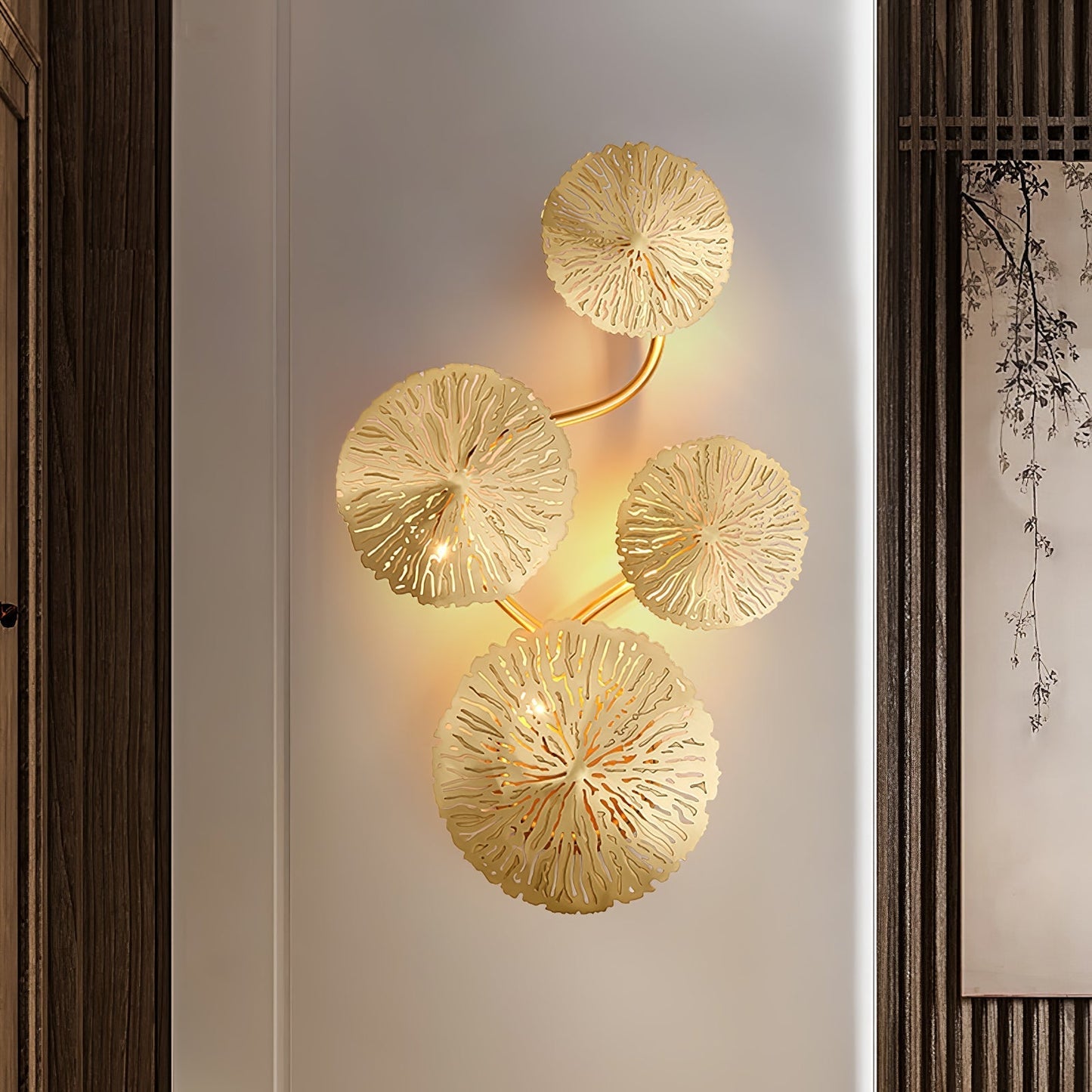 Lotus Leaf Wall Sconce Wall lamp
