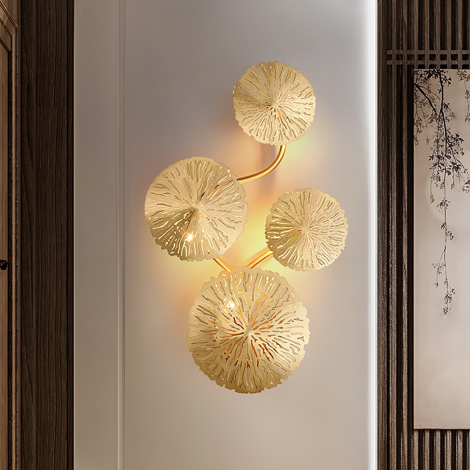 Lotus Leaf Wall Sconce Wall lamp