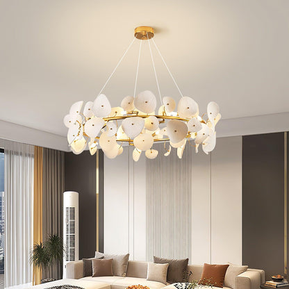 Lotus Petal Chandelier Chandelier