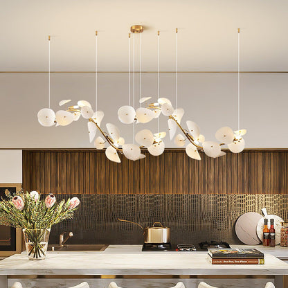 Lotus Petal Chandelier Chandelier