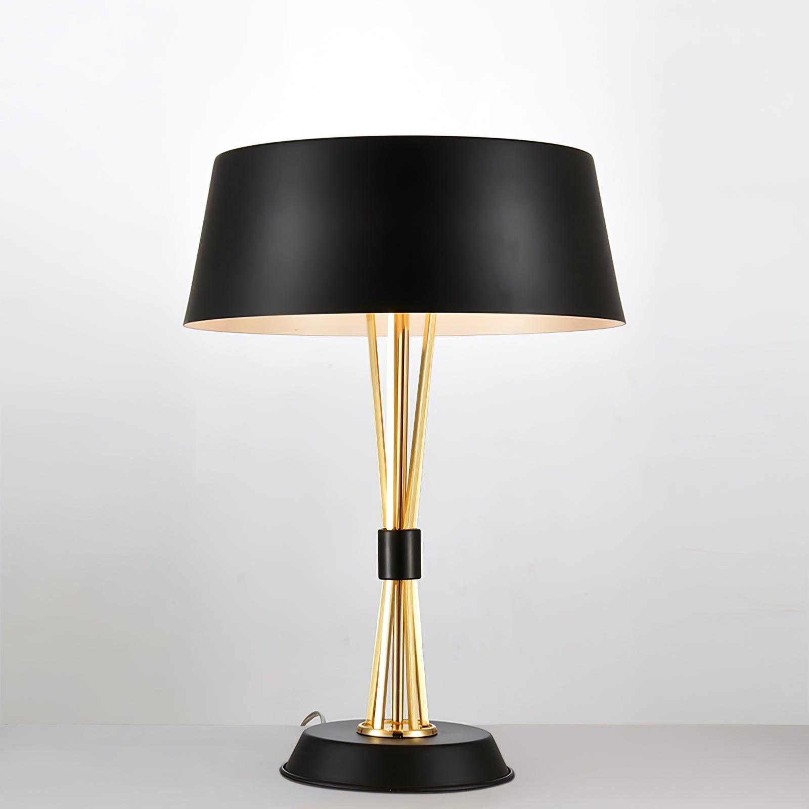 Lowrider Table Lamp Dia 13.7″ x H 18.8″ / Dia 35cm x H 48cm / Black / US plug Table lamp