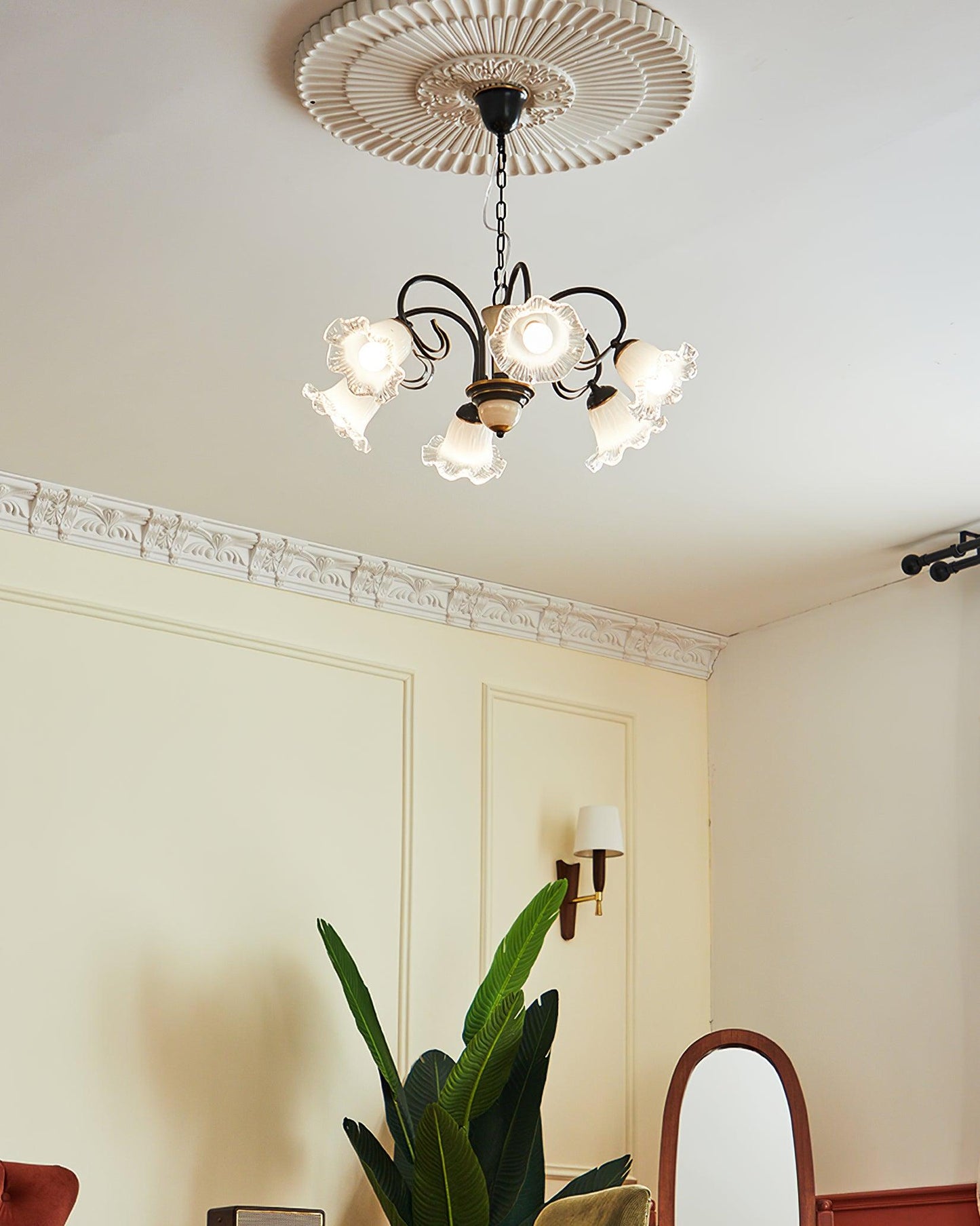 Luce Black Chandelier Chandelier
