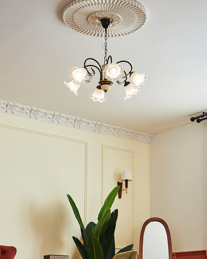 Luce Black Chandelier Chandelier