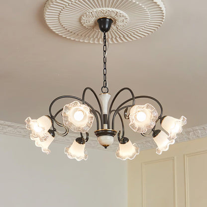 Luce Black Chandelier Chandelier