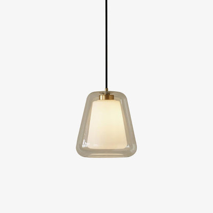 Lucinda Pendant Light Dia 10.6″ x H 12.2″ / Dia 27cm x H 31cm / Gold & Transparent Pendant light