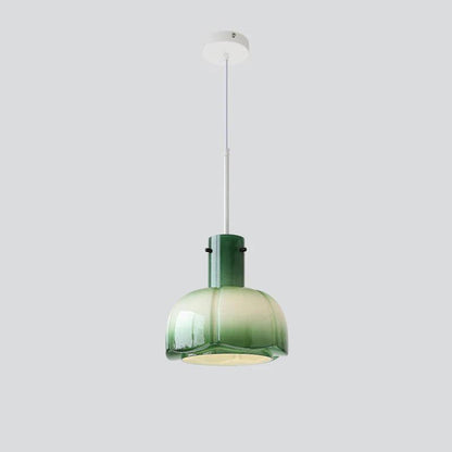 Lumina Petal Glass Pendant Light Dia 10.2″ x H 15.7″ / Dia 26cm x H 40cm / Green Pendant light