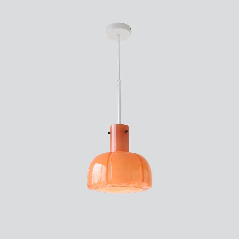 Lumina Petal Glass Pendant Light Dia 10.2″ x H 15.7″ / Dia 26cm x H 40cm / Orange Pendant light
