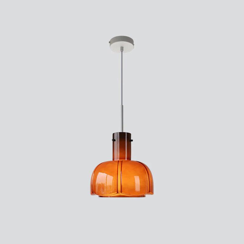 Lumina Petal Glass Pendant Light Dia 10.2″ x H 15.7″ / Dia 26cm x H 40cm / Brown Pendant light
