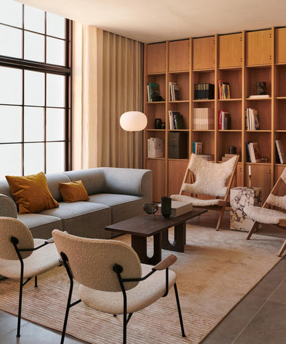 Lumina Pillar Orb Floor Lamp Floor lamp