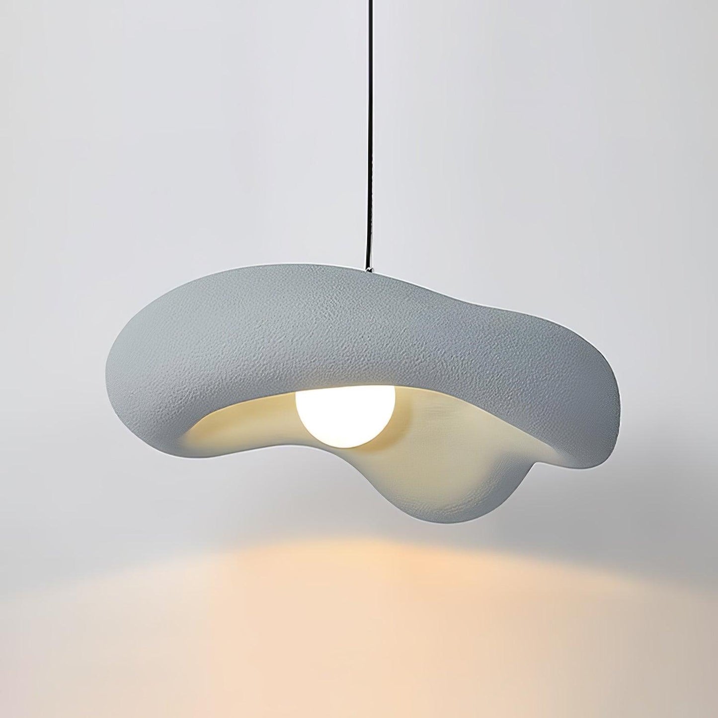 Eterna Wabi Sabi Pendant Light L 23.6″ x W 19.7″ x H 9.1″ / L 60cm x W 50cm x H 23cm / Grey Pendant light