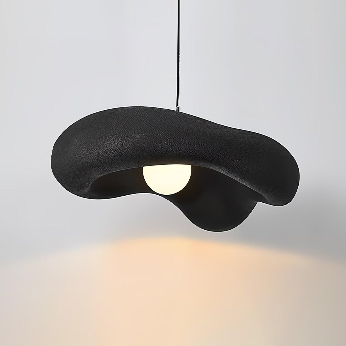 Eterna Wabi Sabi Pendant Light L 23.6″ x W 19.7″ x H 9.1″ / L 60cm x W 50cm x H 23cm / Black Pendant light