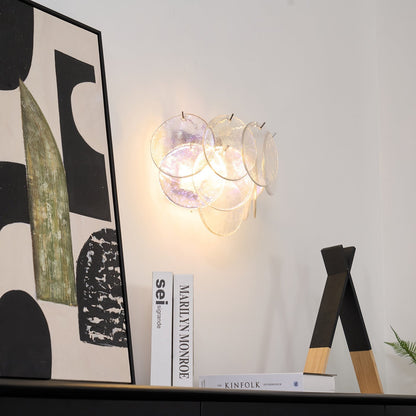 Lunaria Disc Murano Wall Lamp 1001 Wall lamp