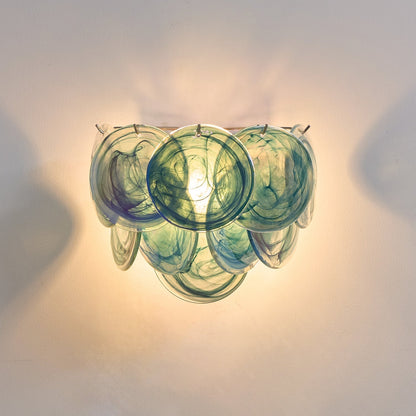 Lunaria Disc Murano Wall Lamp 1001 Wall lamp