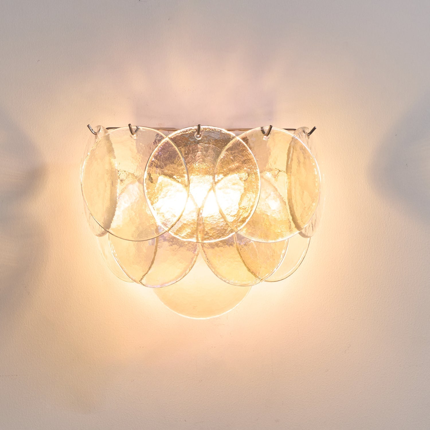 Lunaria Disc Murano Wall Lamp 1001 Wall lamp