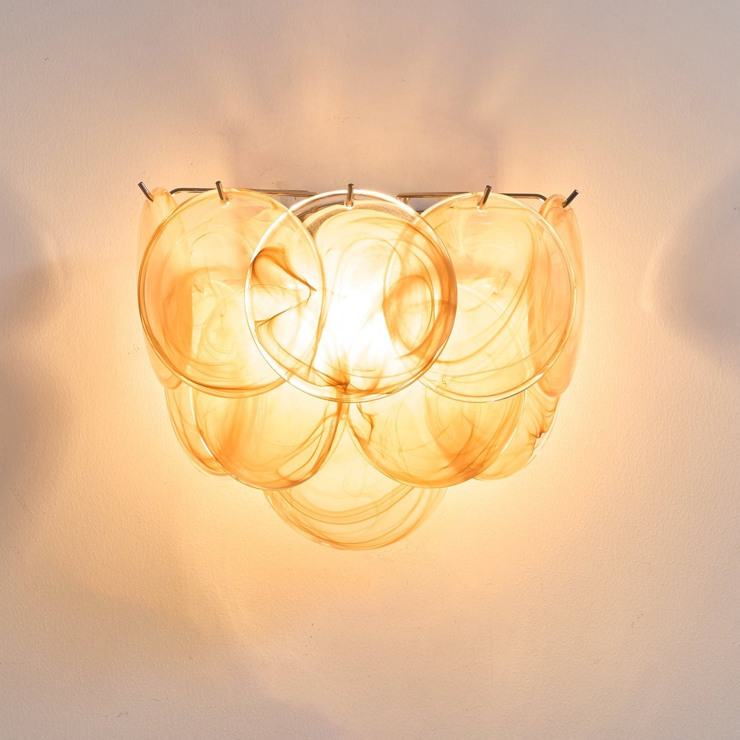 Lunaria Disc Murano Wall Lamp 1001 Wall lamp