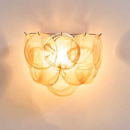 Lunaria Disc Murano Wall Lamp 1001 Wall lamp