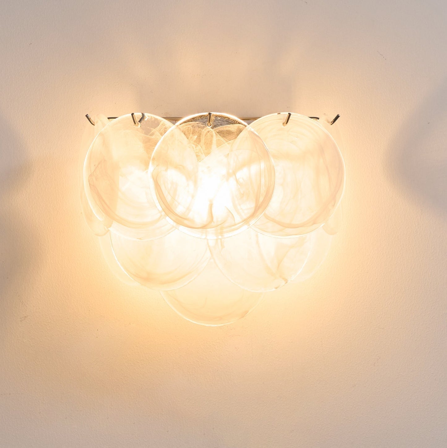 Lunaria Disc Murano Wall Lamp 1001 Wall lamp
