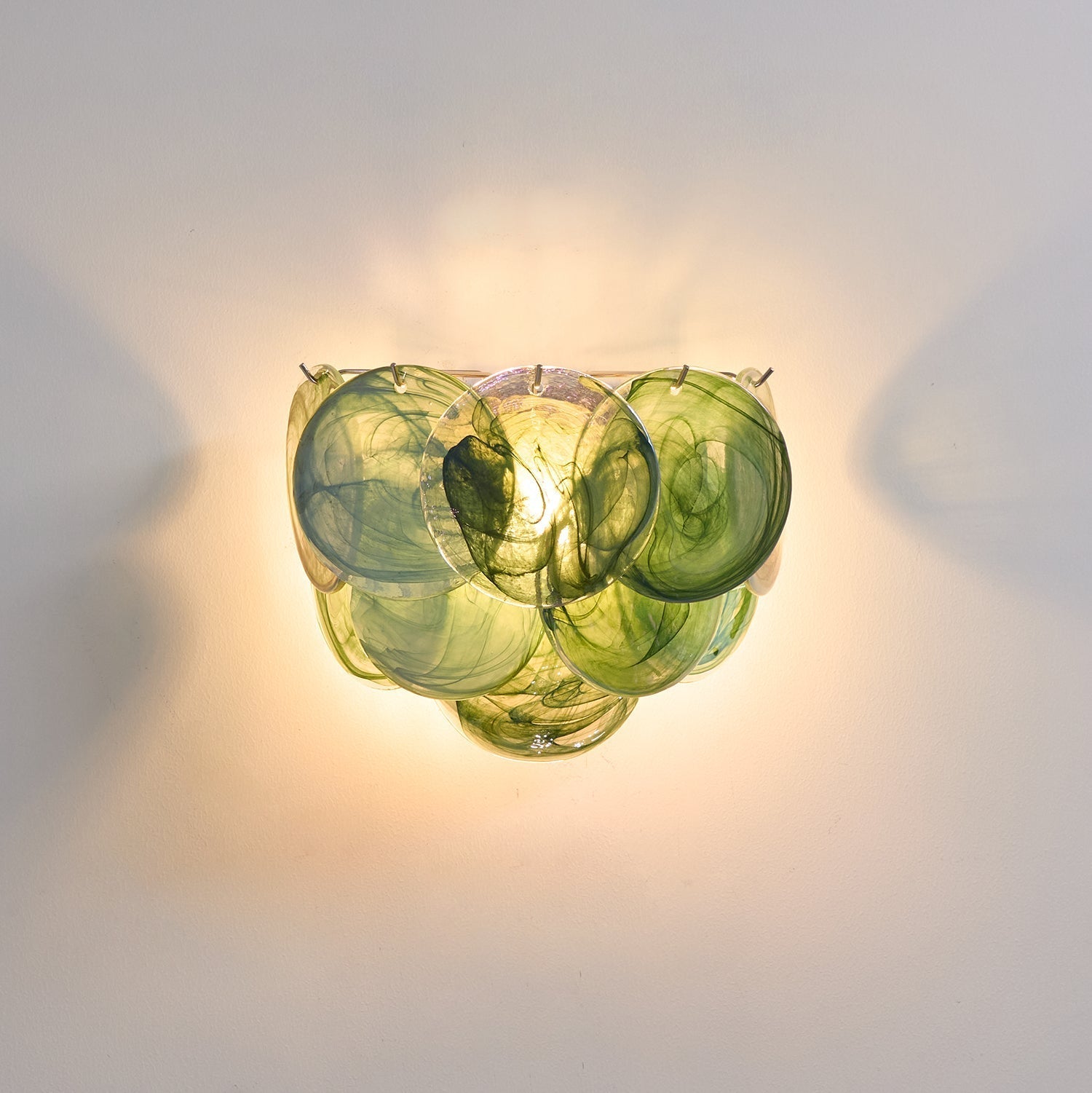 Lunaria Disc Murano Wall Lamp 1001 Wall lamp