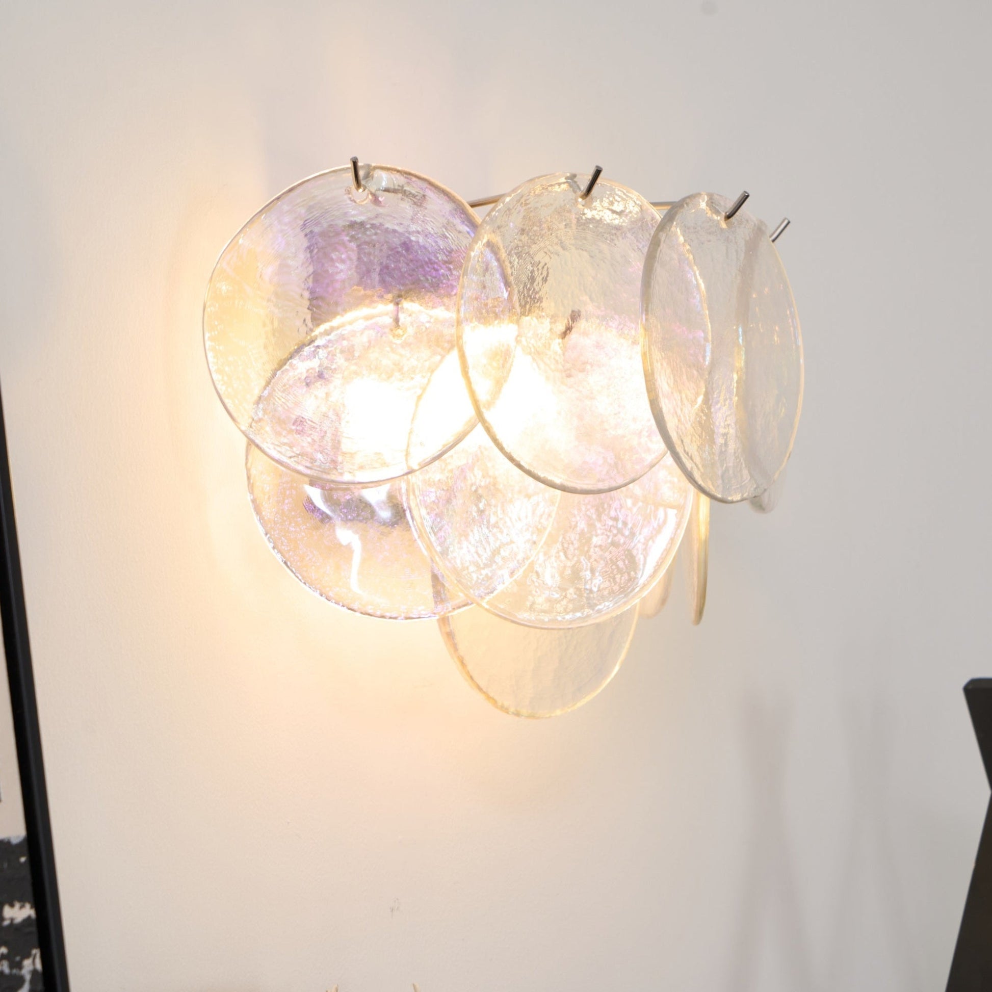 Lunaria Disc Murano Wall Lamp 1001 Wall lamp