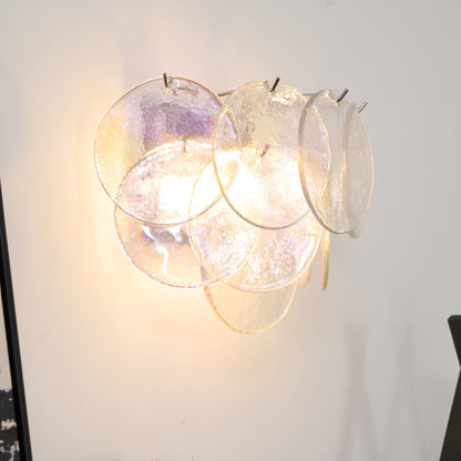 Lunaria Disc Murano Wall Lamp 1001 Wall lamp