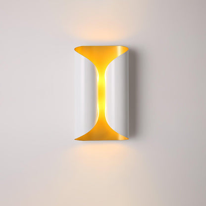 Lux Wall Light W 7.1″ x H 13.8″ / W 18cm x H 35cm / White & Gold Wall lamp
