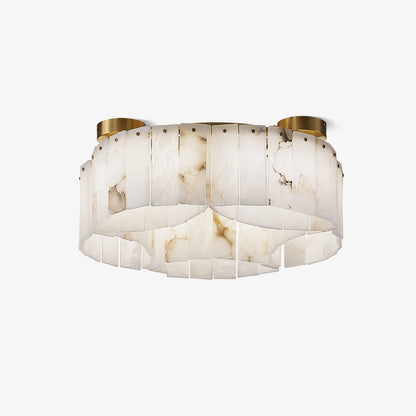 Luxe Alabaster Brass Ceiling Lamp Ceiling lamp