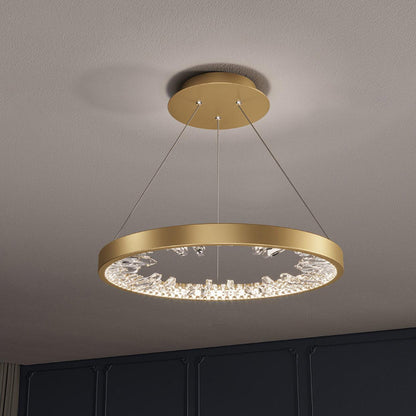 Luxury Circle Crystal Chandelier Chandelier