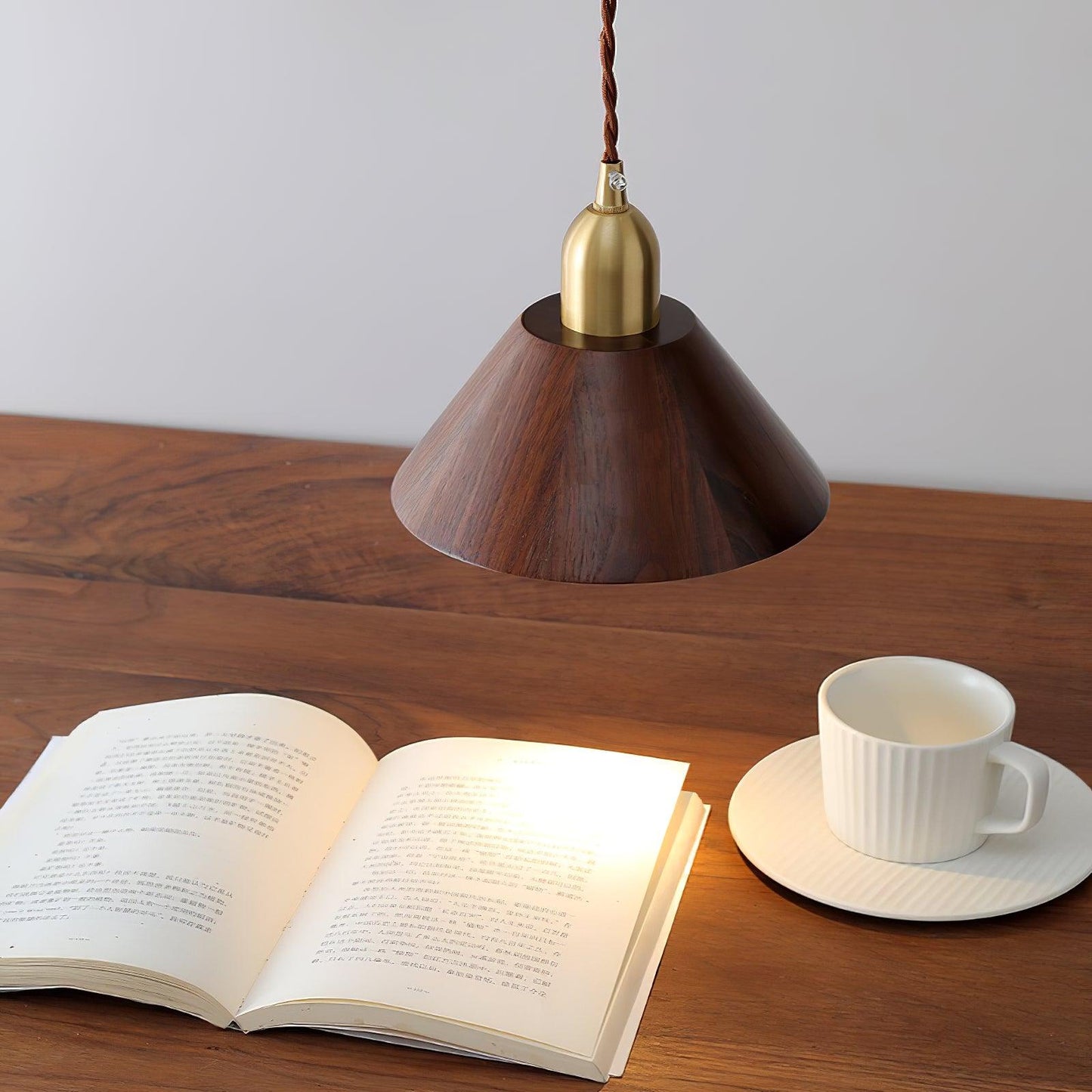 Lyfa Walnut Pendant Light Pendant light