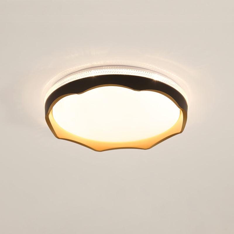 Lyric Ceiling Light Model A Dia 19.7″ x H 3.1″ / Dia 50cm x H 8cm / Black / Warm light Ceiling lamp