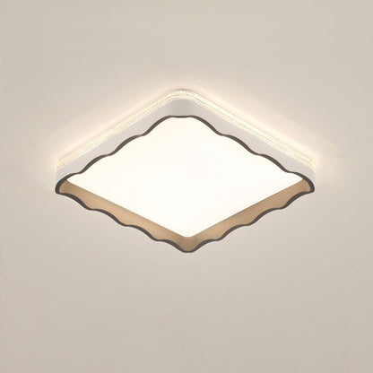 Lyric Ceiling Light Model B Dia 19.7″ x H 3.1″ / Dia 50cm x H 8cm / White / Warm light Ceiling lamp